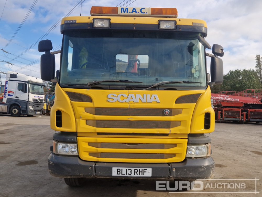 Camion benne, Camion grue 2013 Scania P400: photos 8