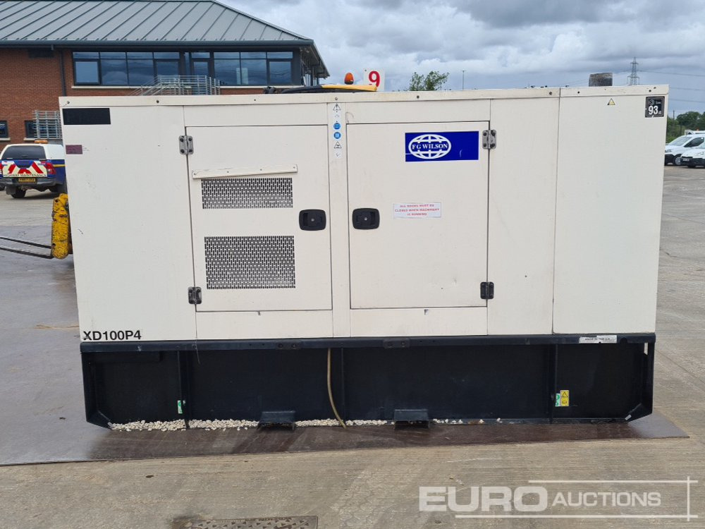 2014 FG Wilson 100kVA Generator, Perkins Engine - Groupe électrogène: photos 4 2014 FG Wilson 100kVA Generator, Perkins Engine - Groupe électrogène: photos 4