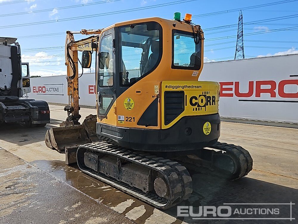 2014 Hyundai R60CR-9 - Mini pelle: photos 3 2014 Hyundai R60CR-9 - Mini pelle: photos 3