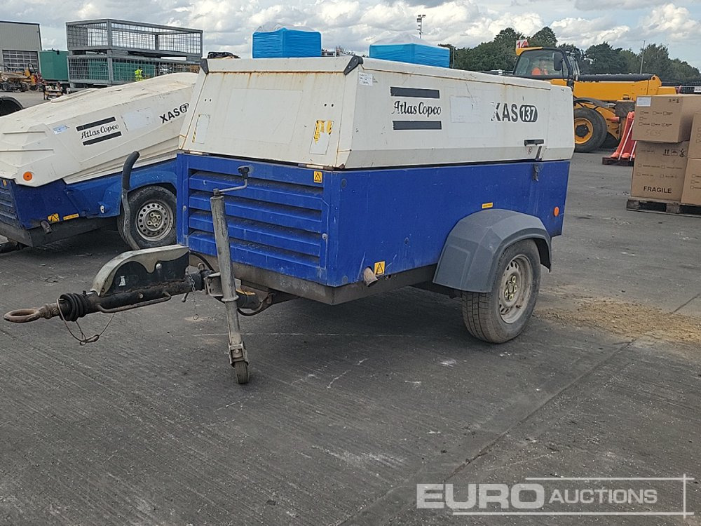 2015 Atlas Copco XAS137 269CFM - Compresseur d'air: photos 1 2015 Atlas Copco XAS137 269CFM - Compresseur d'air: photos 1