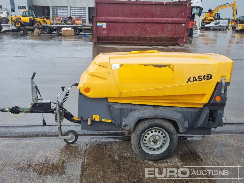 2015 Atlas Copco XAS67KD 130CFM - Compresseur d'air: photos 2 2015 Atlas Copco XAS67KD 130CFM - Compresseur d'air: photos 2