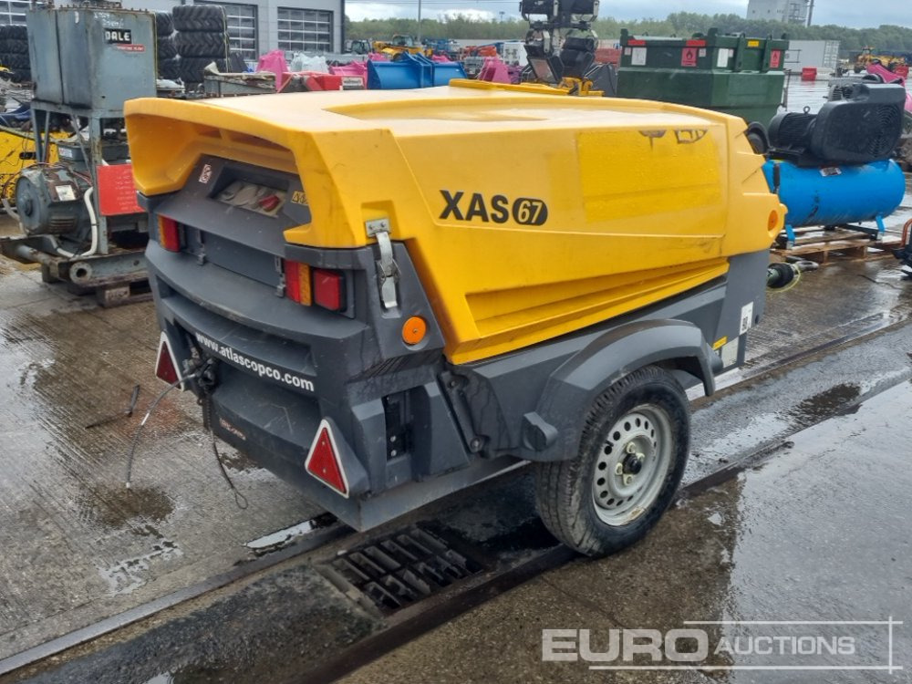 2015 Atlas Copco XAS67KD 130CFM - Compresseur d'air: photos 5 2015 Atlas Copco XAS67KD 130CFM - Compresseur d'air: photos 5