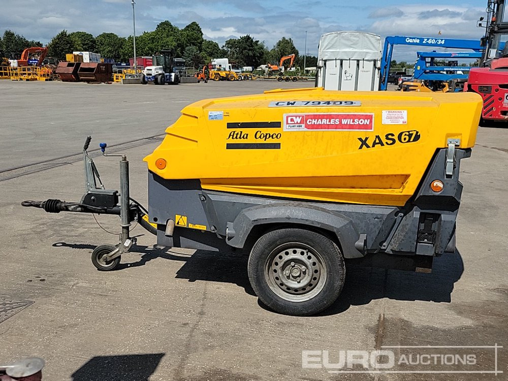 2015 Atlas Copco XAS67KD - Compresseur d'air: photos 2 2015 Atlas Copco XAS67KD - Compresseur d'air: photos 2