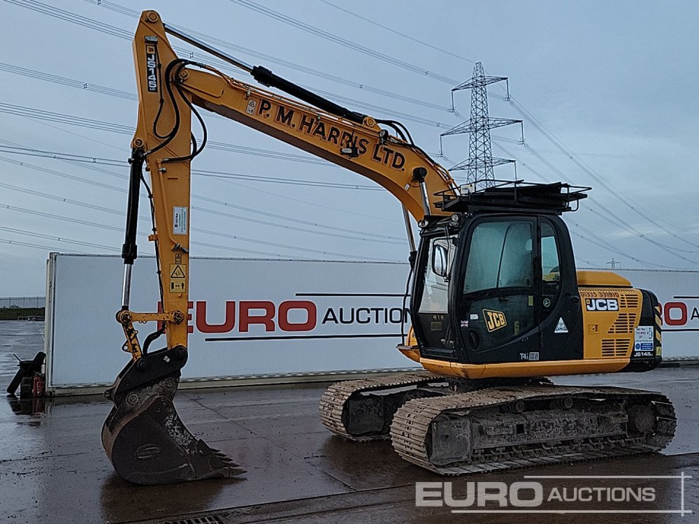 2015 JCB JS145LC - Pelle sur chenille: photos 1 2015 JCB JS145LC - Pelle sur chenille: photos 1