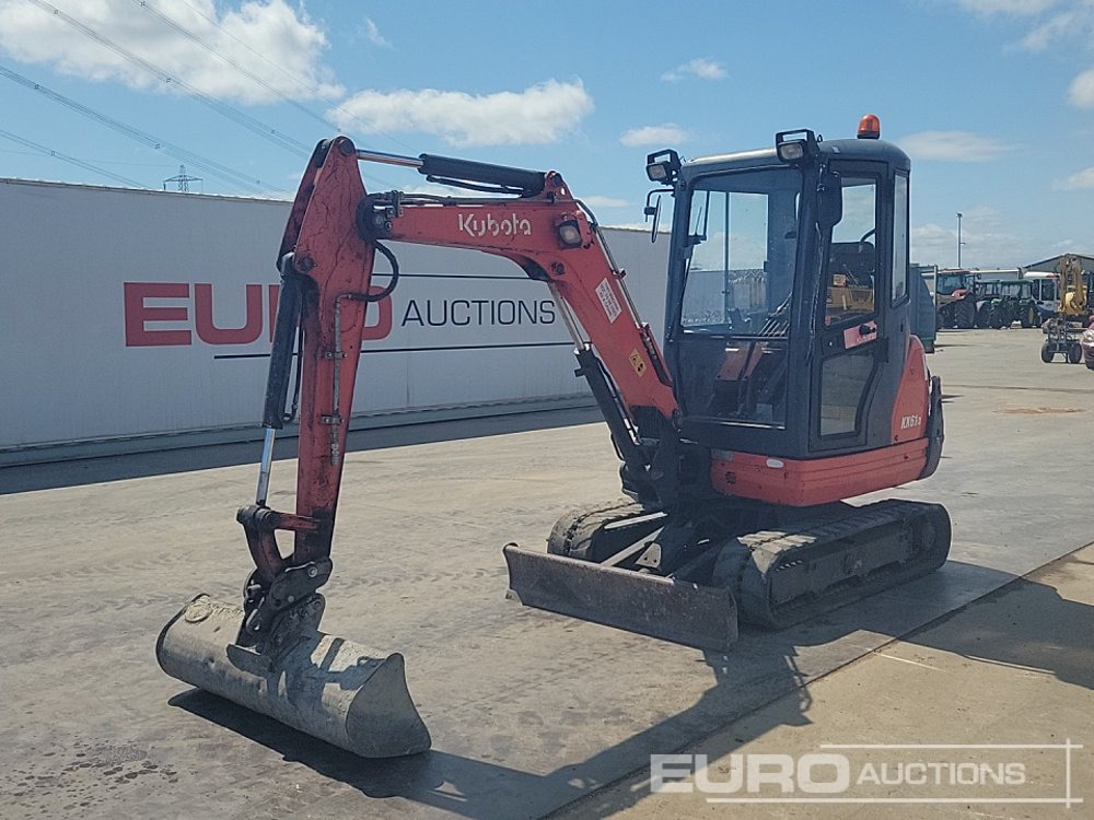 2015 Kubota KX61-3 - Mini pelle: photos 1 2015 Kubota KX61-3 - Mini pelle: photos 1