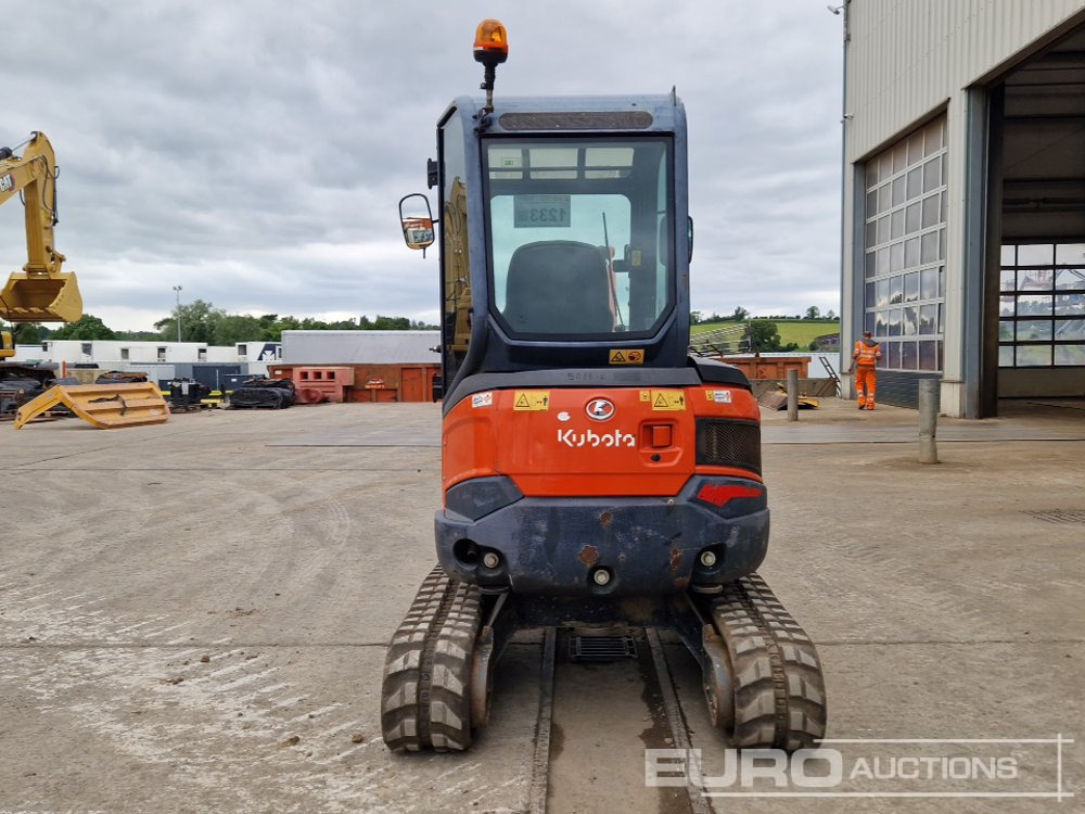 2015 Kubota U27-4 - Mini pelle: photos 4 2015 Kubota U27-4 - Mini pelle: photos 4