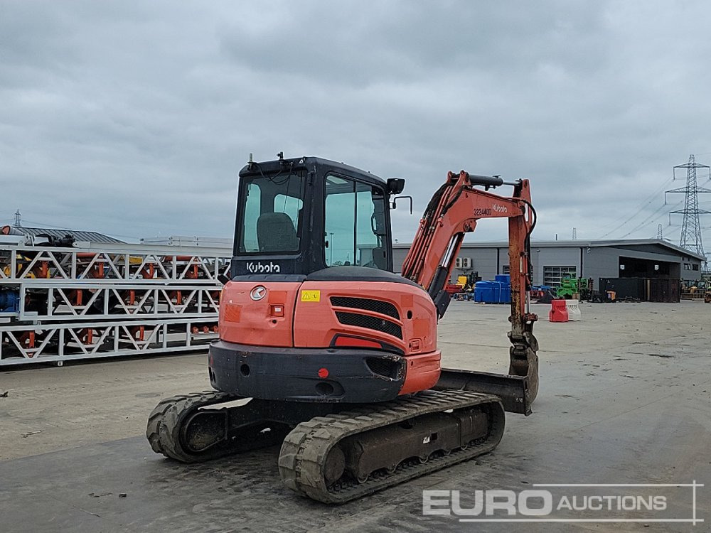 2015 Kubota U55-4 - Mini pelle: photos 5 2015 Kubota U55-4 - Mini pelle: photos 5