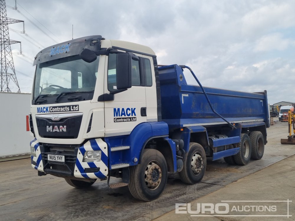 2015 MAN TGS 35.400 - Camion benne: photos 1 2015 MAN TGS 35.400 - Camion benne: photos 1