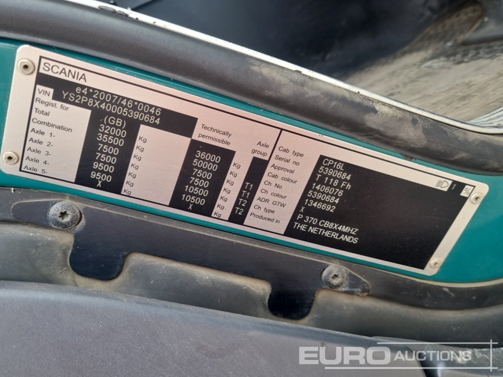 Camion benne 2015 Scania P370: photos 39