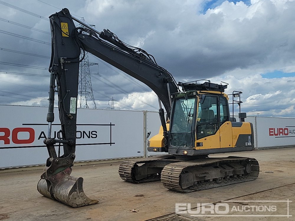 2015 Volvo EC140DL - Pelle sur chenille: photos 1 2015 Volvo EC140DL - Pelle sur chenille: photos 1