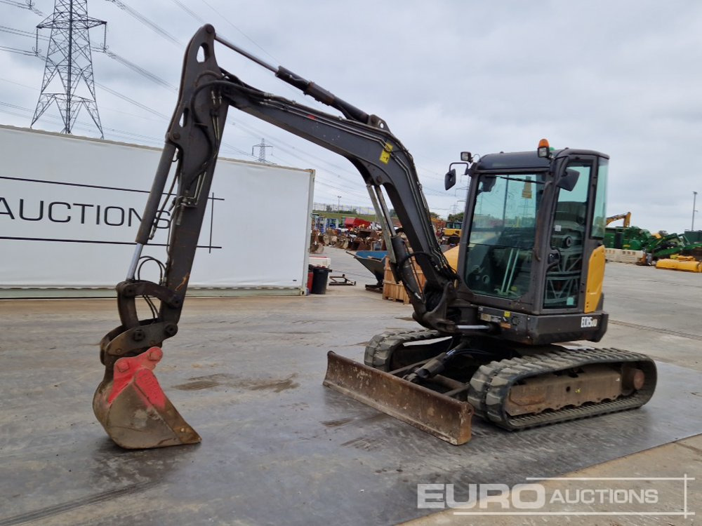 2015 Volvo ECR50D - Mini pelle: photos 1 2015 Volvo ECR50D - Mini pelle: photos 1