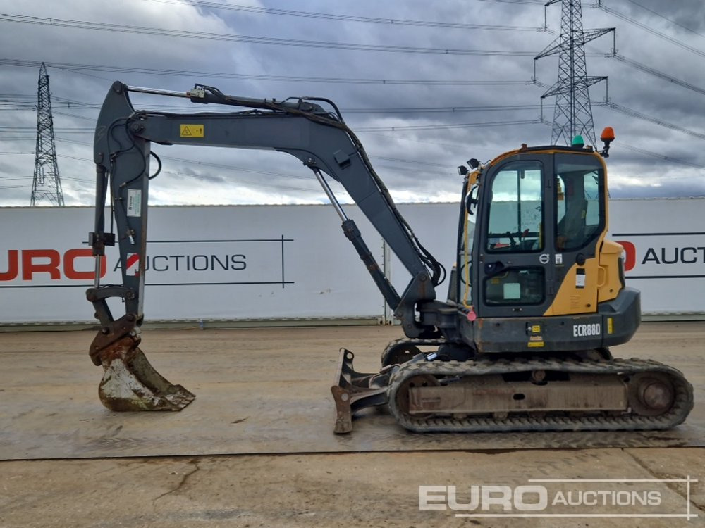 2015 Volvo ECR88D - Mini pelle: photos 2 2015 Volvo ECR88D - Mini pelle: photos 2