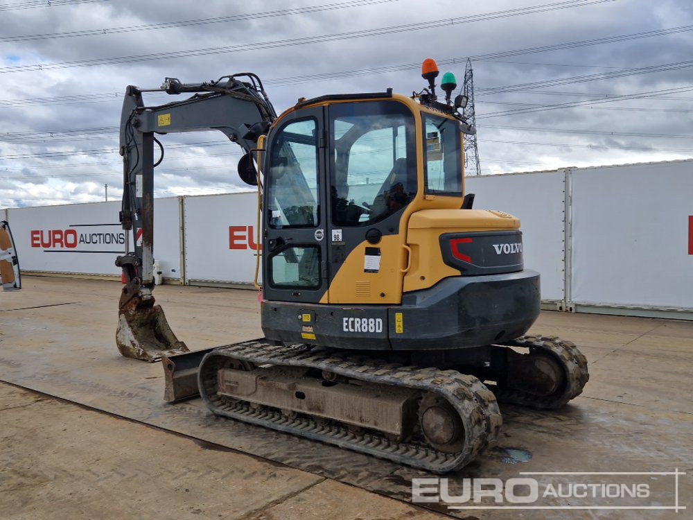 2015 Volvo ECR88D - Mini pelle: photos 3 2015 Volvo ECR88D - Mini pelle: photos 3
