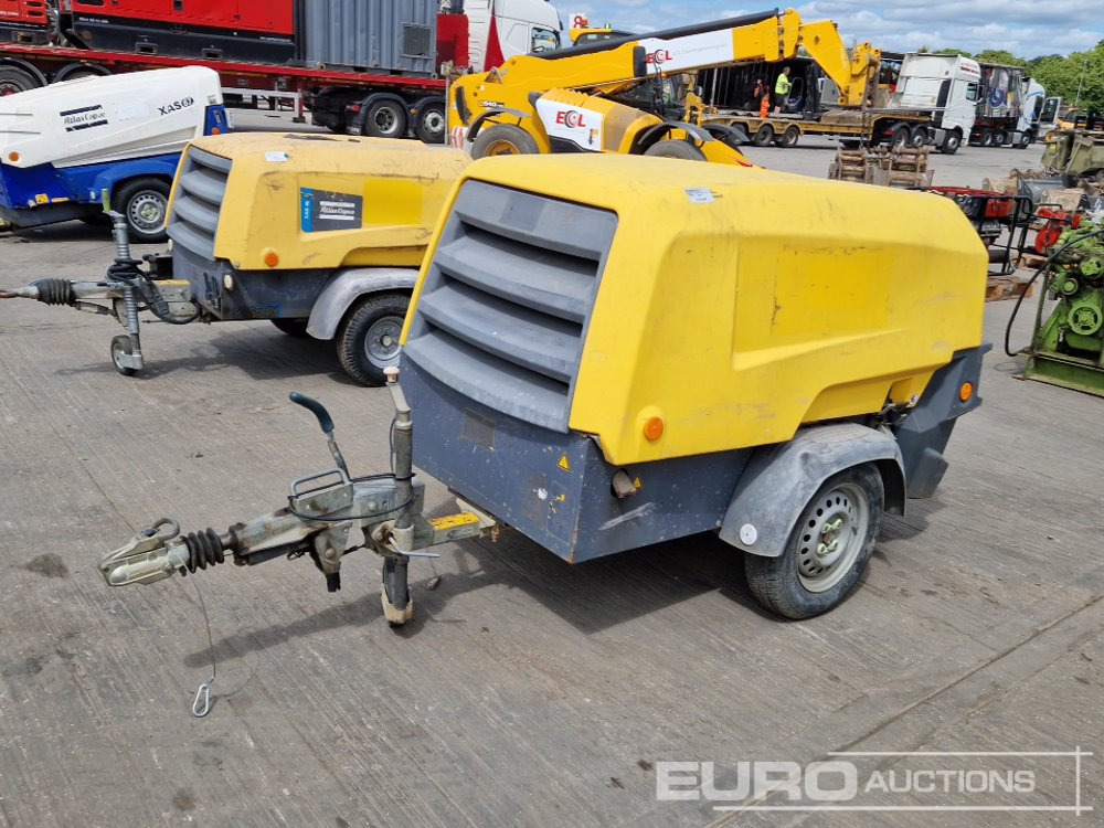2016 Atlas Copco XAS68 - Compresseur d'air: photos 1 2016 Atlas Copco XAS68 - Compresseur d'air: photos 1