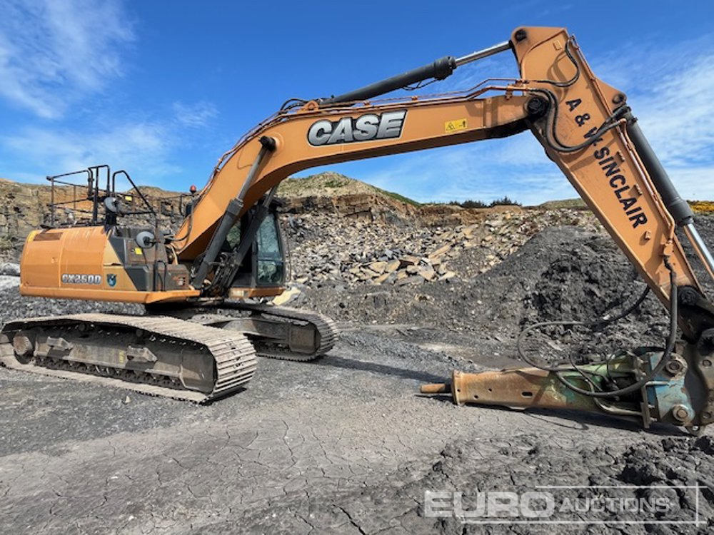 2016 Case CX250D - Pelle sur chenille: photos 5 2016 Case CX250D - Pelle sur chenille: photos 5