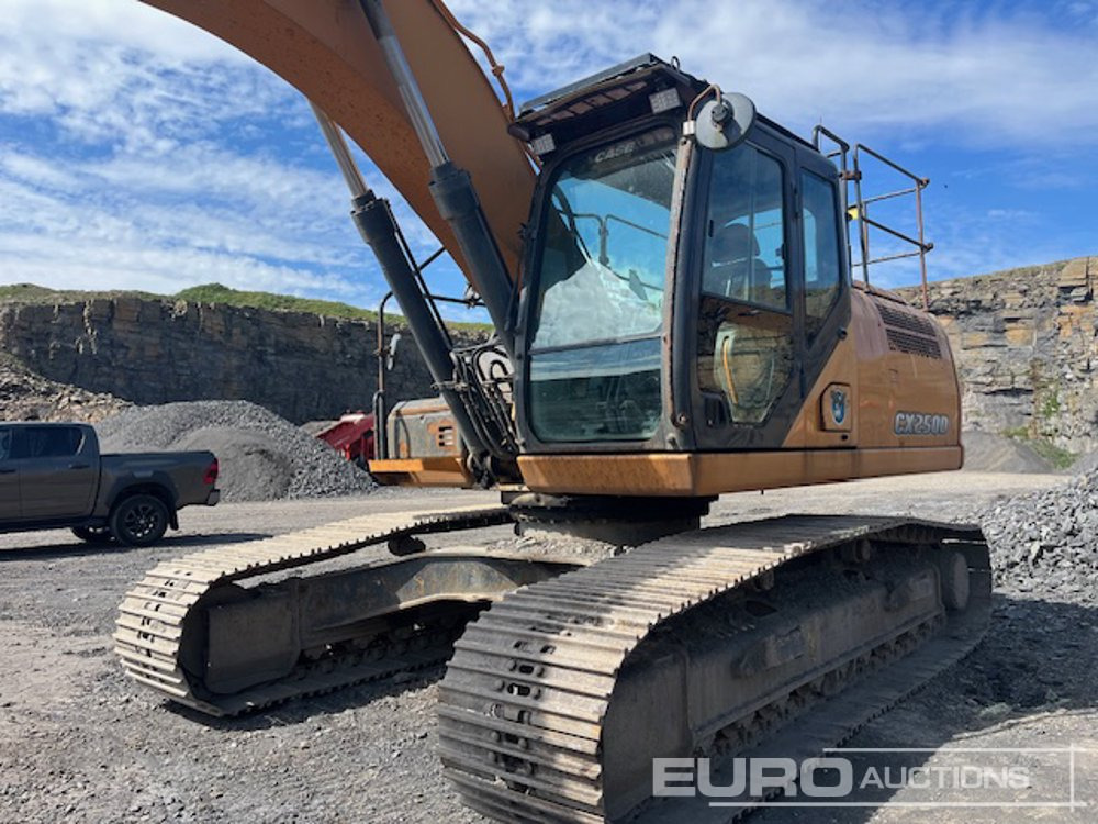 2016 Case CX250D - Pelle sur chenille: photos 1 2016 Case CX250D - Pelle sur chenille: photos 1