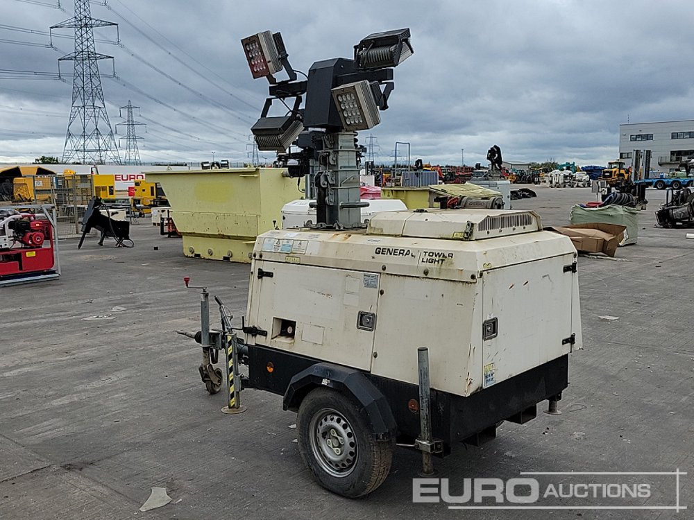 2016 Generac Battery LED-1 Single Axle LED Lighting Tower, 1 Cylinder Engine - Mat d'éclairage: photos 3 2016 Generac Battery LED-1 Single Axle LED Lighting Tower, 1 Cylinder Engine - Mat d'éclairage: photos 3