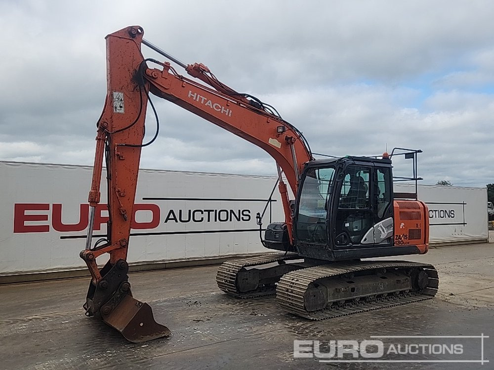2016 Hitachi ZX130LCN-5B - Pelle sur chenille: photos 1 2016 Hitachi ZX130LCN-5B - Pelle sur chenille: photos 1