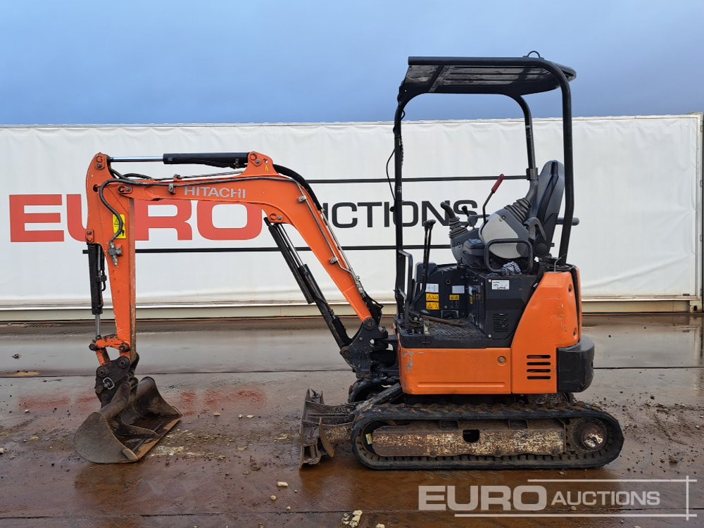 2016 Hitachi ZX19U-5A YR - Mini pelle: photos 2 2016 Hitachi ZX19U-5A YR - Mini pelle: photos 2