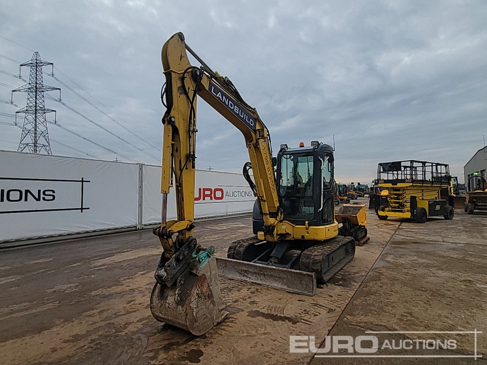 2016 Komatsu PC55MR-3 - Mini pelle: photos 1 2016 Komatsu PC55MR-3 - Mini pelle: photos 1