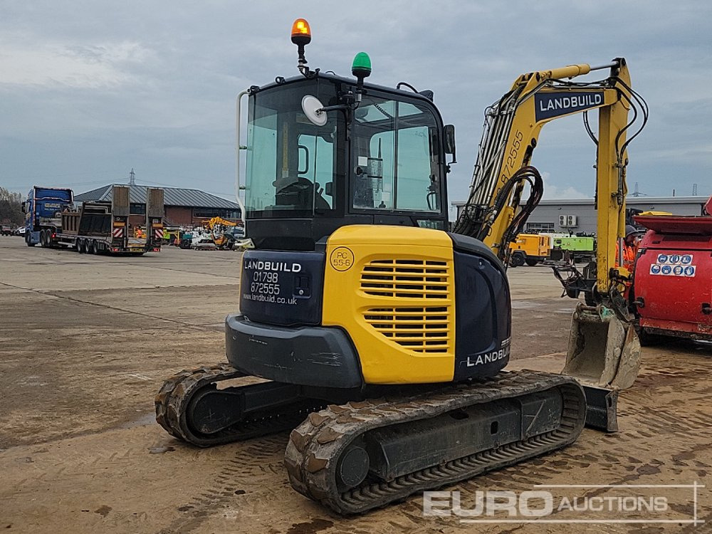 2016 Komatsu PC55MR-3 - Mini pelle: photos 5 2016 Komatsu PC55MR-3 - Mini pelle: photos 5