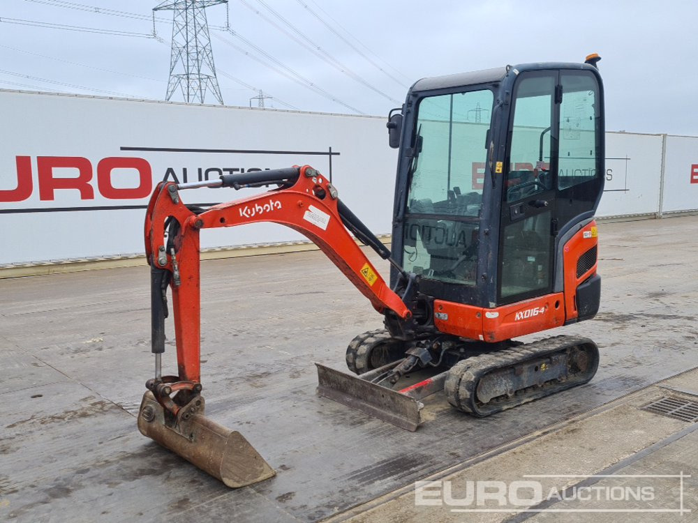 2016 Kubota KX016-4 - Mini pelle: photos 1 2016 Kubota KX016-4 - Mini pelle: photos 1