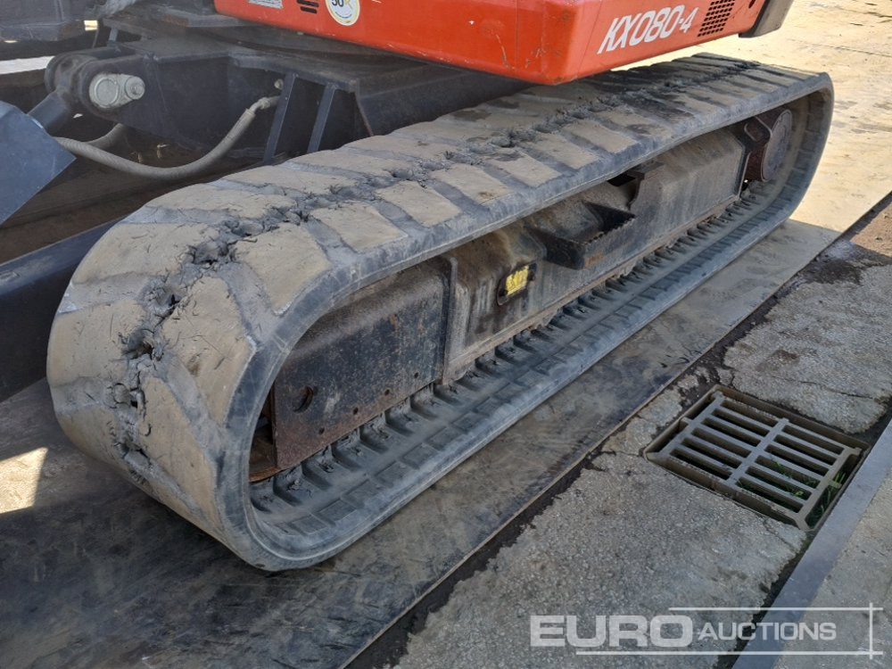 Mini pelle 2016 Kubota KX080-4: photos 9 Mini pelle 2016 Kubota KX080-4: photos 9