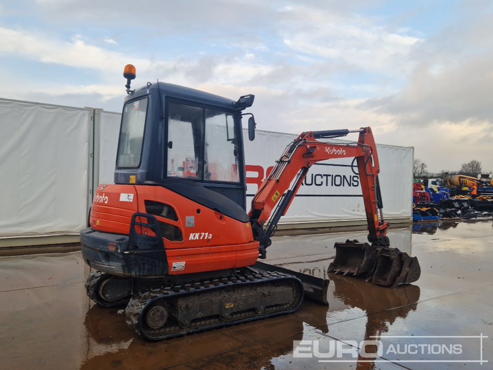 2016 Kubota KX71-3 - Mini pelle: photos 5 2016 Kubota KX71-3 - Mini pelle: photos 5