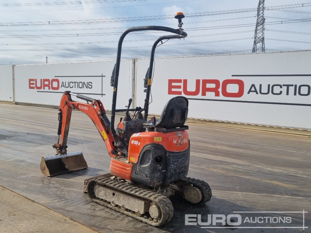2016 Kubota U10-3 - Mini pelle: photos 3 2016 Kubota U10-3 - Mini pelle: photos 3