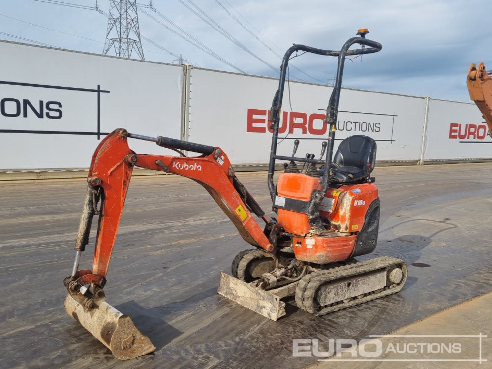2016 Kubota U10-3 - Mini pelle: photos 1 2016 Kubota U10-3 - Mini pelle: photos 1