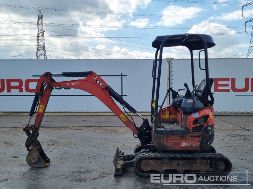 2016 Kubota U17-3A - Mini pelle: photos 2 2016 Kubota U17-3A - Mini pelle: photos 2