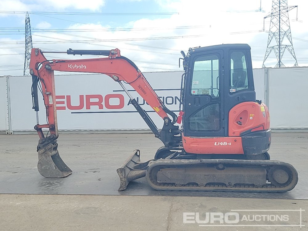 2016 Kubota U48-4 - Mini pelle: photos 2 2016 Kubota U48-4 - Mini pelle: photos 2