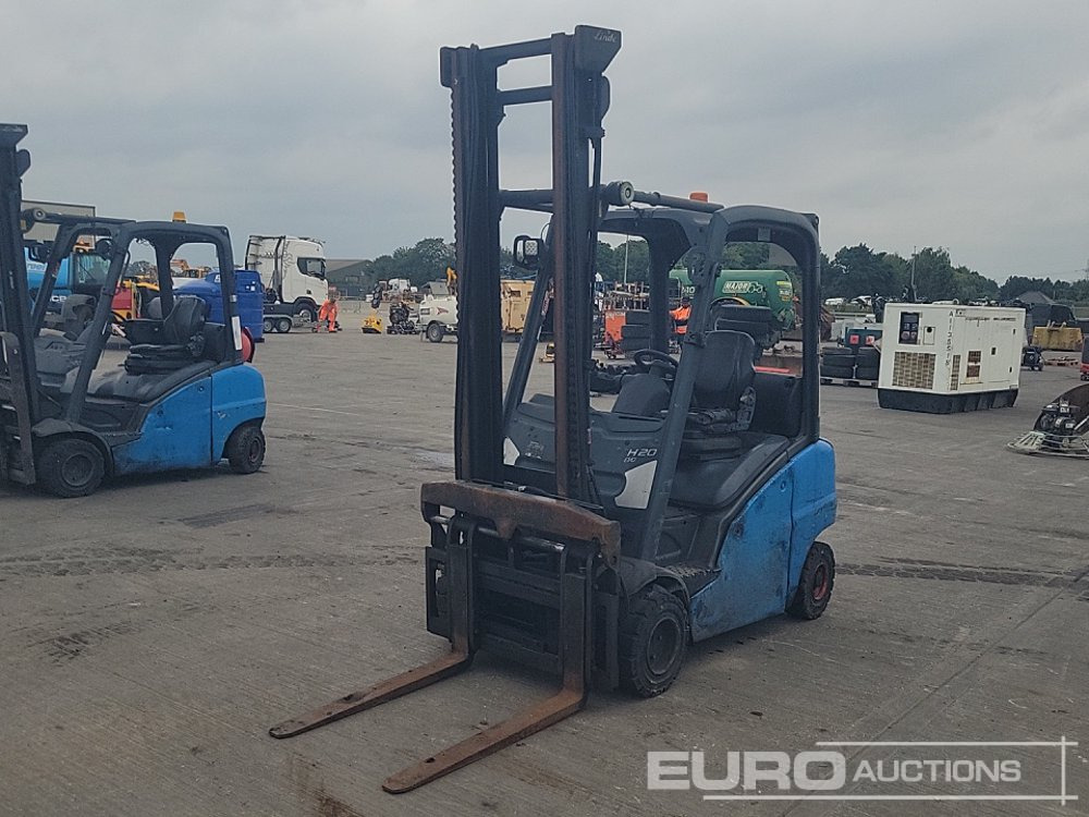2016 Linde H20T-01 - Chariot élévateur à gaz: photos 1 2016 Linde H20T-01 - Chariot élévateur à gaz: photos 1