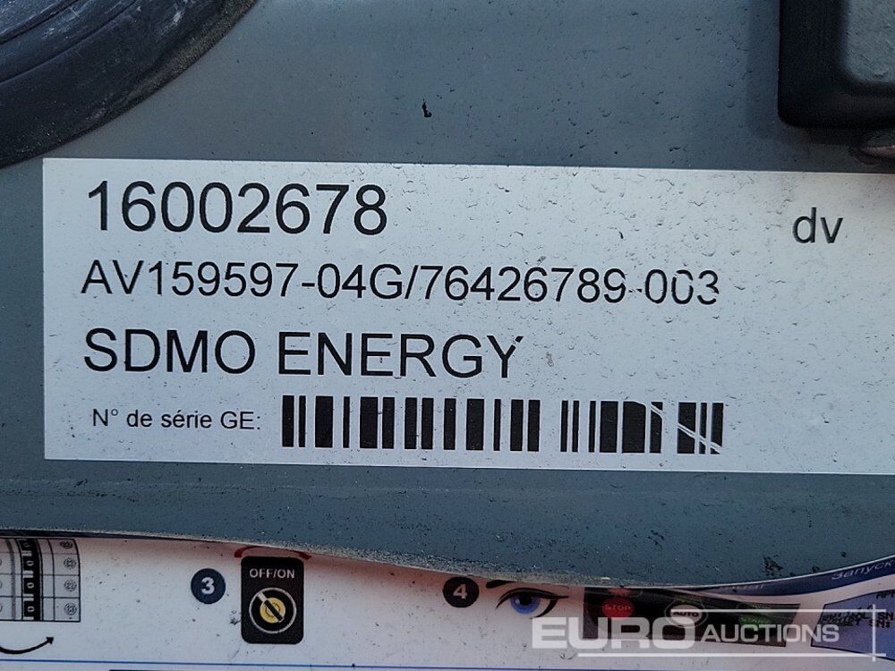 Groupe électrogène 2016 SDMO R110C3: photos 33 Groupe électrogène 2016 SDMO R110C3: photos 33