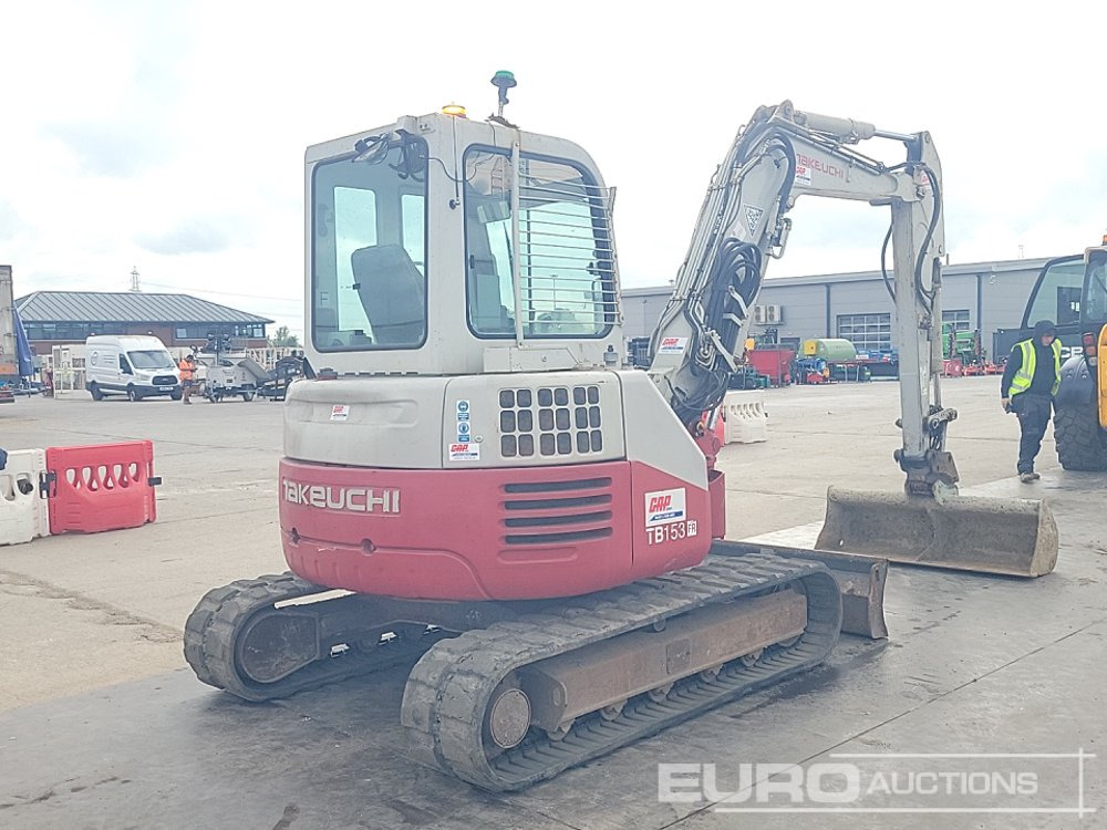 2016 Takeuchi TB153FR - Mini pelle: photos 5 2016 Takeuchi TB153FR - Mini pelle: photos 5