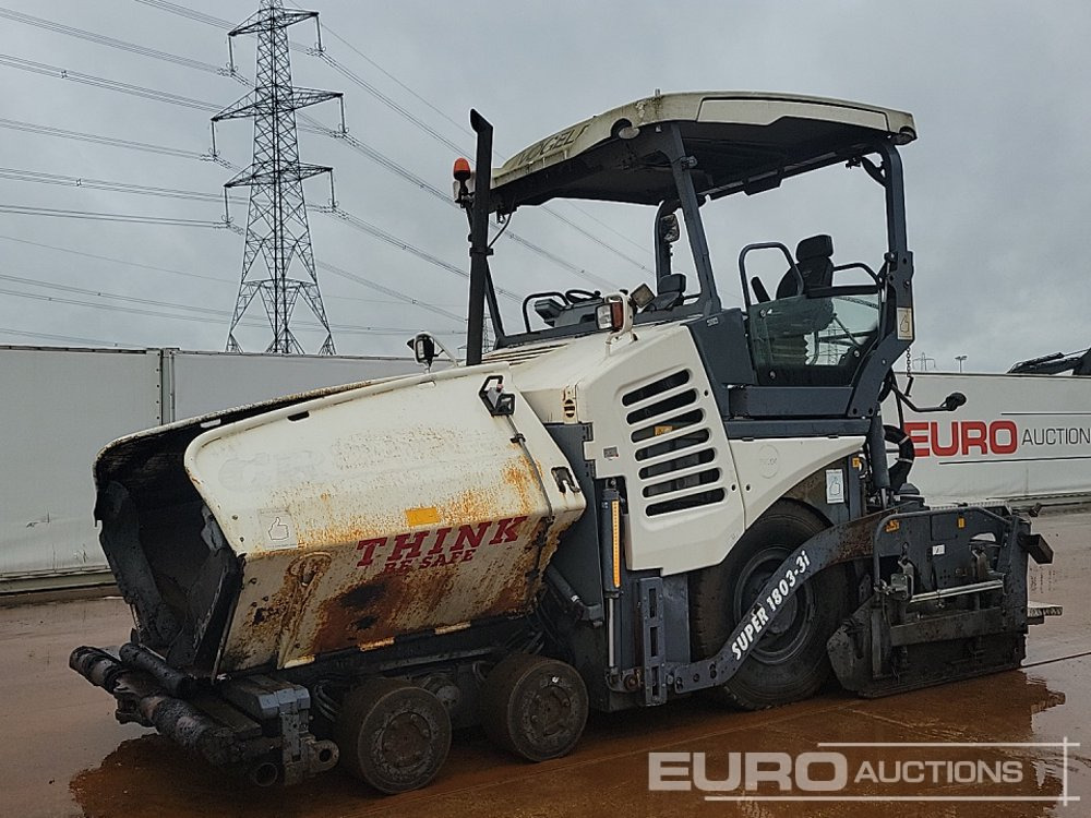 2016 Vogele 1803-3i - Finisseur: photos 1 2016 Vogele 1803-3i - Finisseur: photos 1