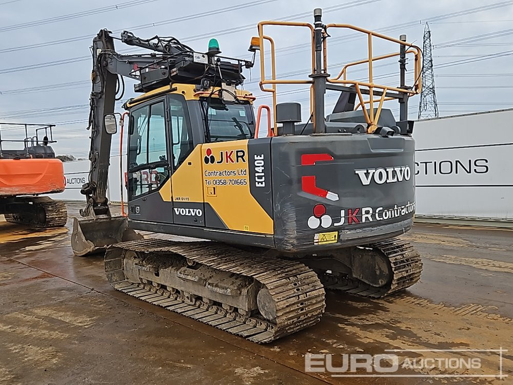2016 Volvo EC140EL - Pelle sur chenille: photos 3 2016 Volvo EC140EL - Pelle sur chenille: photos 3