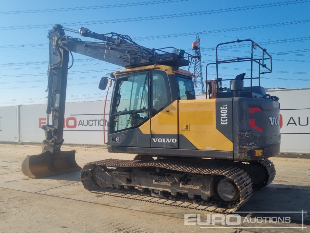 2016 Volvo EC140EL - Pelle sur chenille: photos 3 2016 Volvo EC140EL - Pelle sur chenille: photos 3