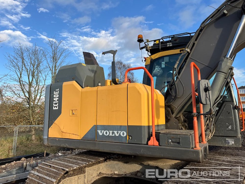 2016 Volvo EC140EL - Pelle sur chenille: photos 4 2016 Volvo EC140EL - Pelle sur chenille: photos 4