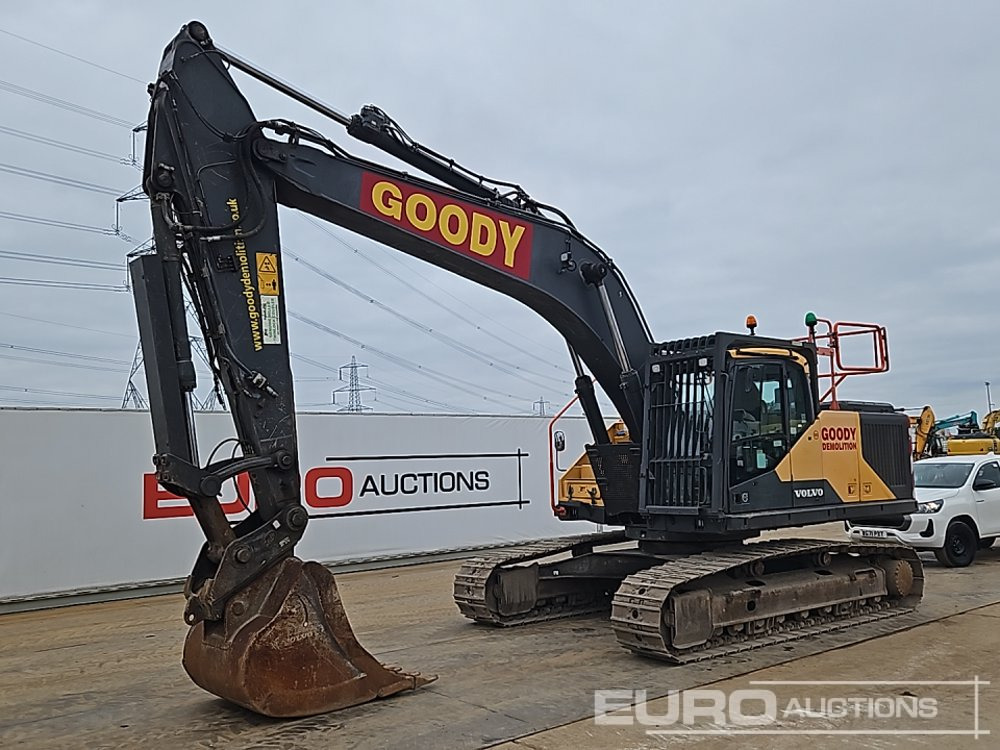 2016 Volvo EC250EL - Pelle sur chenille: photos 1 2016 Volvo EC250EL - Pelle sur chenille: photos 1