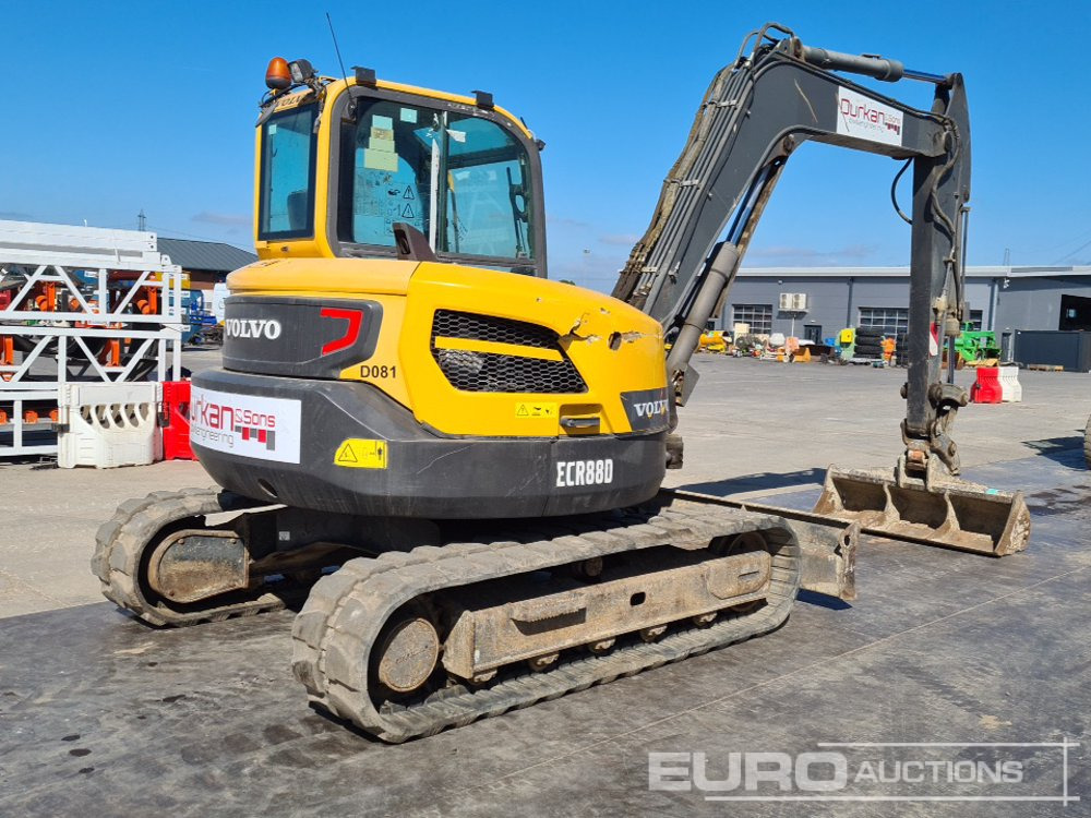 2016 Volvo ECR88D - Mini pelle: photos 5 2016 Volvo ECR88D - Mini pelle: photos 5