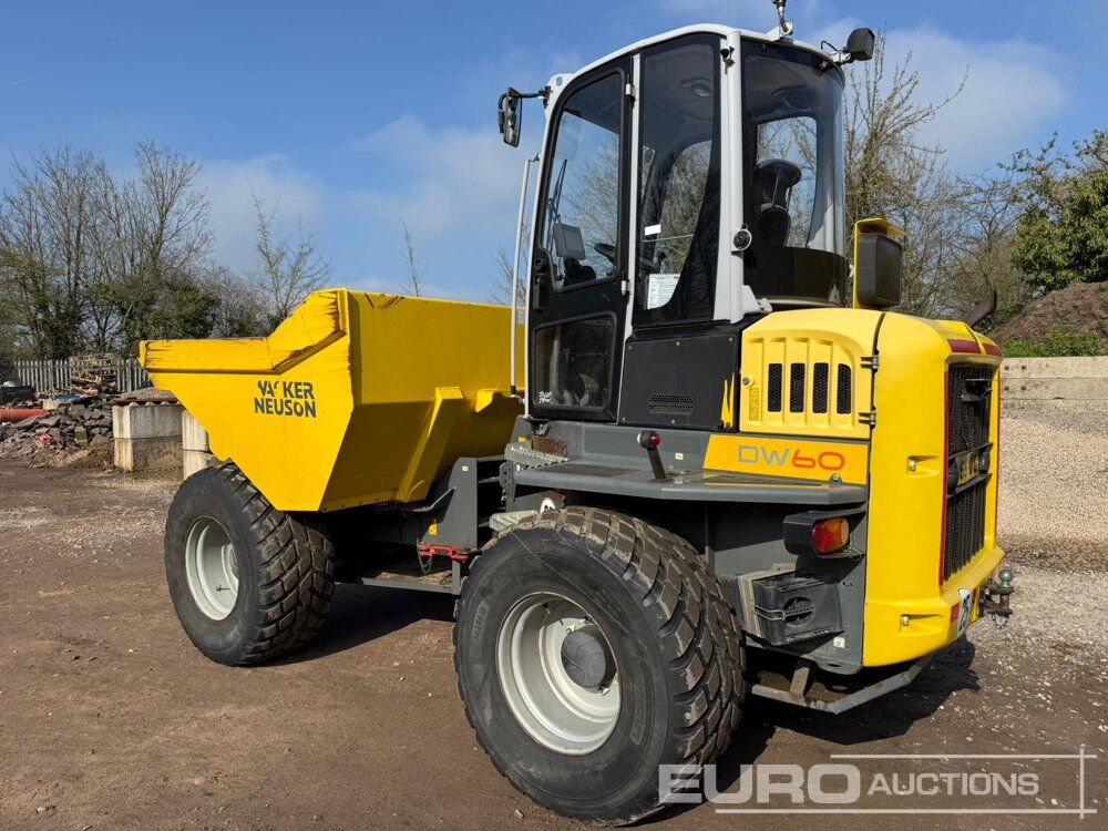2016 Wacker Neuson DW60 - Mini tombereau: photos 1 2016 Wacker Neuson DW60 - Mini tombereau: photos 1