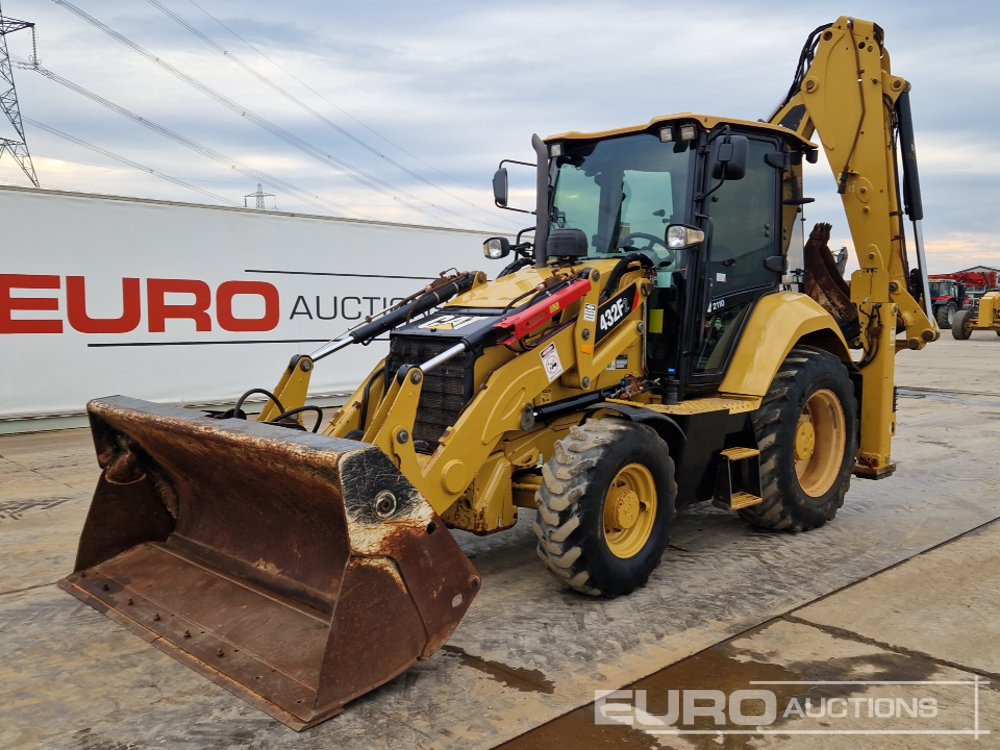 2017 CAT 432F2 - Tractopelle: photos 1 2017 CAT 432F2 - Tractopelle: photos 1