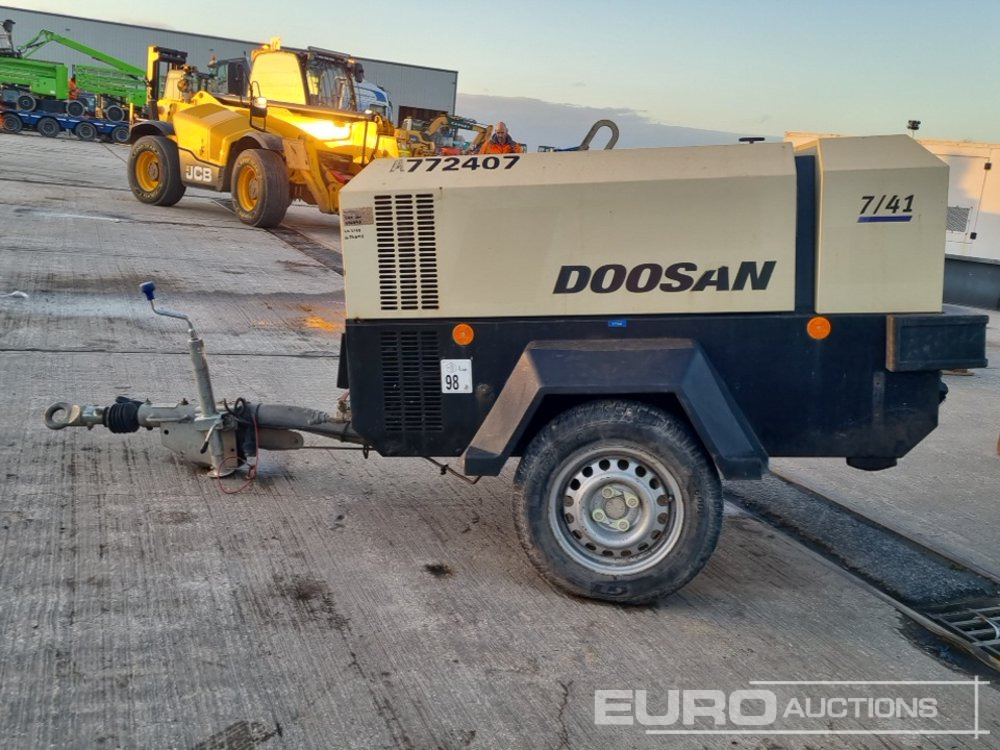 2017 Doosan 741 - Compresseur d'air: photos 2 2017 Doosan 741 - Compresseur d'air: photos 2