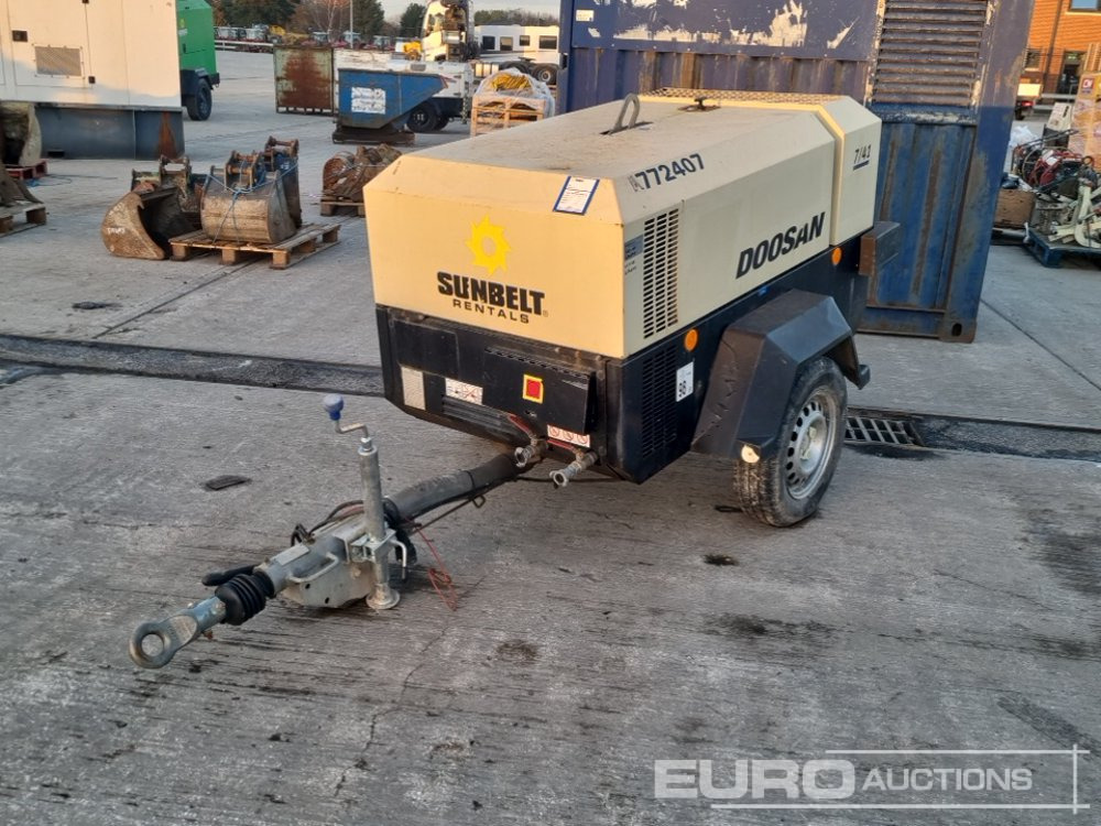 2017 Doosan 741 - Compresseur d'air: photos 1 2017 Doosan 741 - Compresseur d'air: photos 1