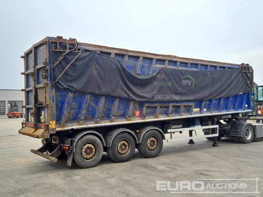 2017 Fruehauf Tri Axle Bulk Tipping Trailer, Easy Sheet - Semi-remorque benne: photos 5 2017 Fruehauf Tri Axle Bulk Tipping Trailer, Easy Sheet - Semi-remorque benne: photos 5