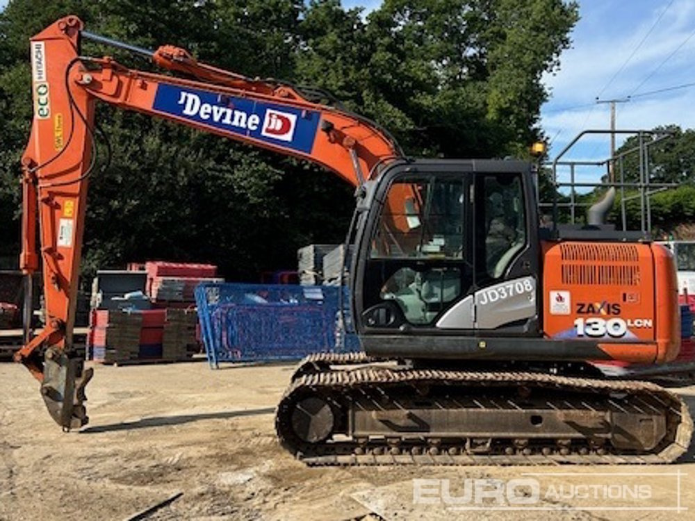 2017 Hitachi ZX130LCN-6 - Pelle sur chenille: photos 2 2017 Hitachi ZX130LCN-6 - Pelle sur chenille: photos 2