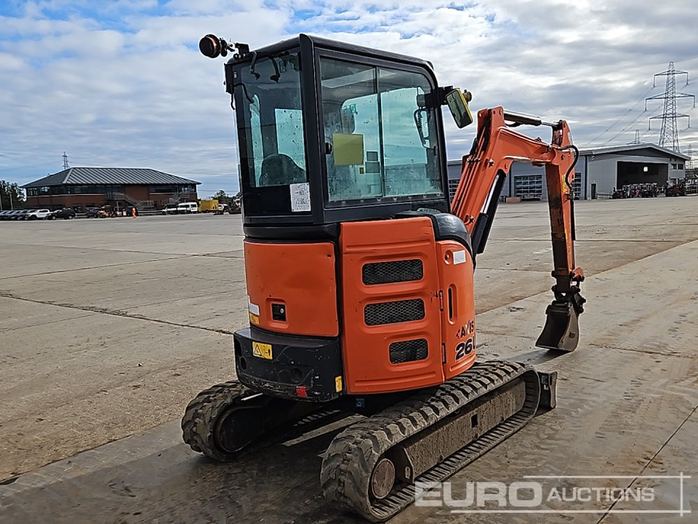 2017 Hitachi ZX26U-5A CR - Mini pelle: photos 5 2017 Hitachi ZX26U-5A CR - Mini pelle: photos 5