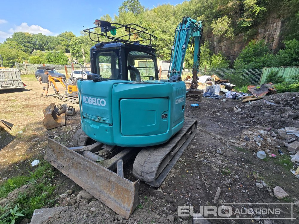 2017 Kobelco SK85MSR-3E - Mini pelle: photos 5 2017 Kobelco SK85MSR-3E - Mini pelle: photos 5