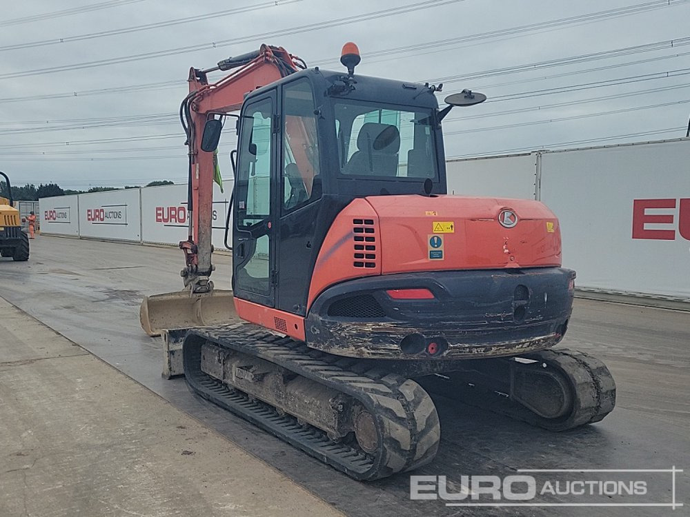 2017 Kubota KX080-4A - Mini pelle: photos 3 2017 Kubota KX080-4A - Mini pelle: photos 3